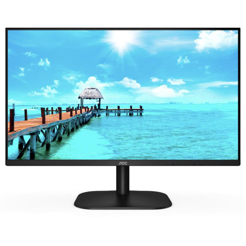 Monitor Consumer AOC 27B2QAM, 27", 1920 x 1080 pixeli, Black, 3 ani Garantie