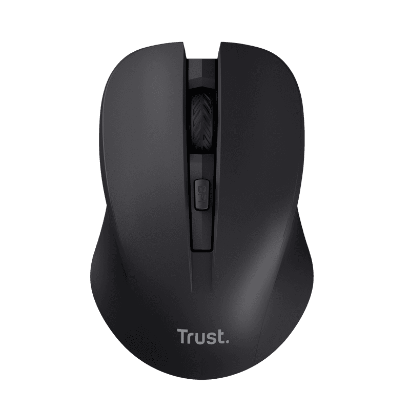Mouse Wireless Trust Mydo, 1800 dpi, Negru