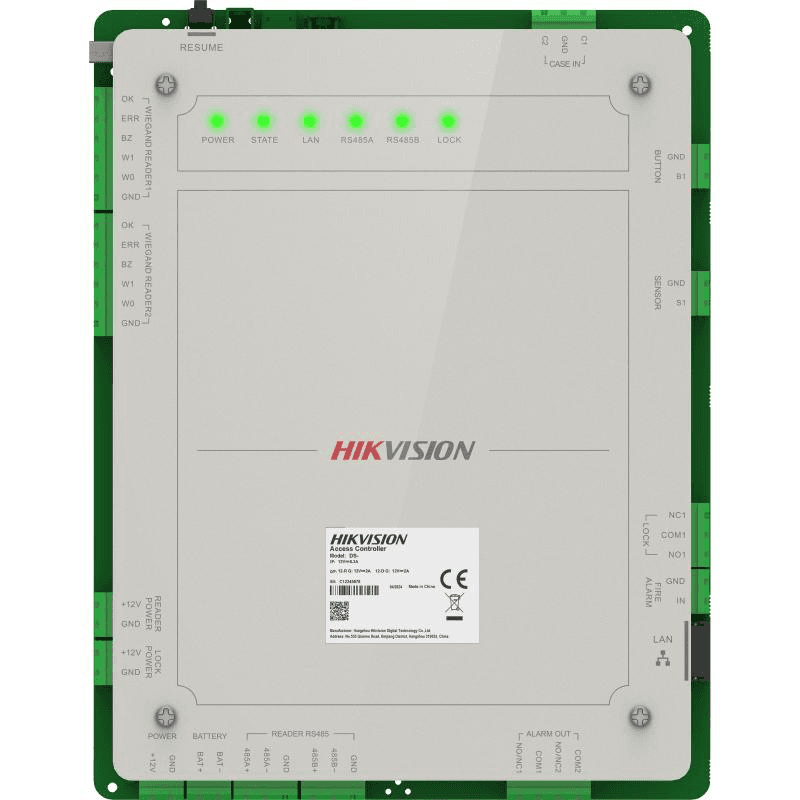Centrala control acces Pro Series Hikvision DS-K2621X(P) pentru 1 usa
