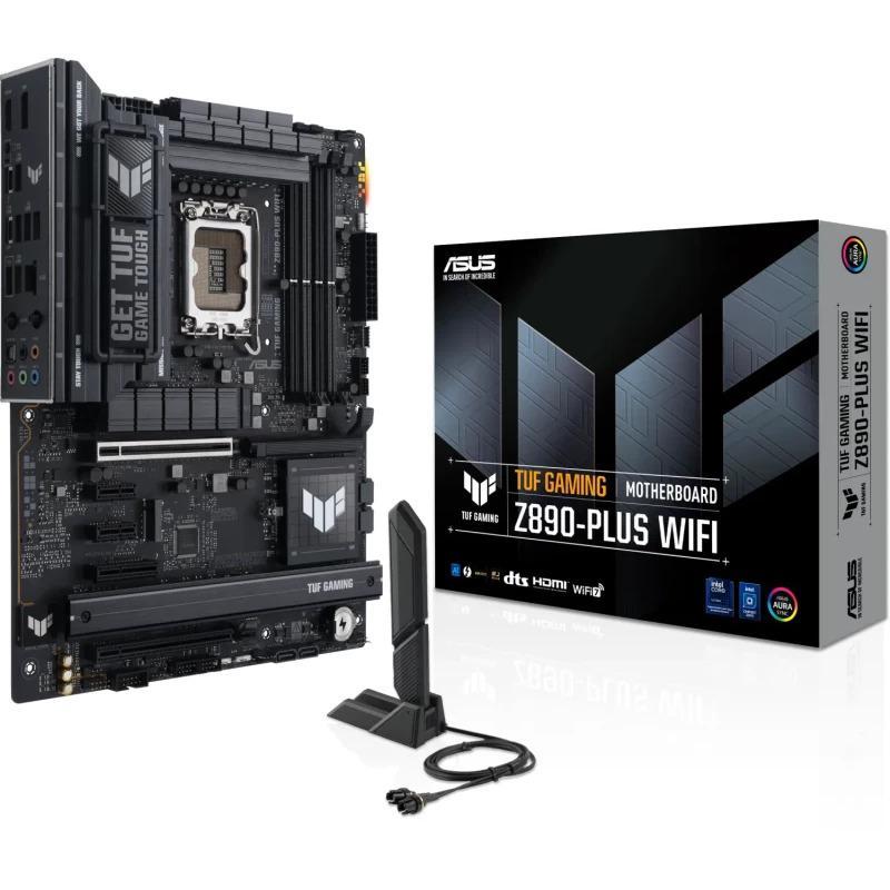 Placa de baza ASUS TUF GAMING Z890-PLUS WIFI, Socket 1851, DDR5, ATX