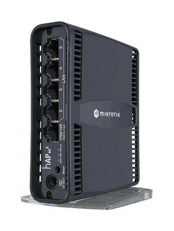 Wireless Access Point Mikrotik C52IG-5HAXD2HAXD-TC, hAP aX2 AX1800, WI- FI6, Standarde wireless: Cpu: 864 MHz 4 core