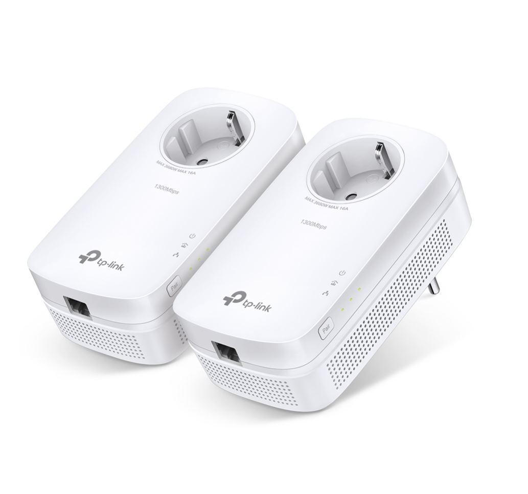 TP-Link AV1200 Gigabit Passthrough Powerline Starter Kit, TL-PA8010PKIT, HomePlug AV2, HomePlug AV, IEEE1901, IEEE802.3