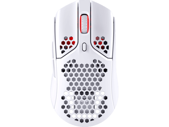 Mouse Gaming Wireless HyperX Pulsefire Haste, 16000 dpi, Alb