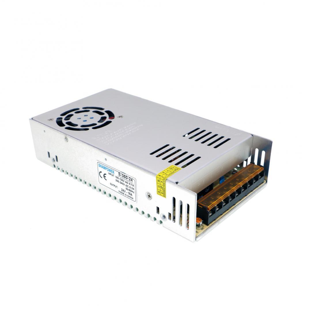 Sursa alimentare cu carcasa de metal LN-CPS12V30A; Tensiune de intrare: AC110/240V ±15%; Tensiune de iesire: DC12V 30A