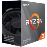 AMD CPU Desktop Ryzen 3 4/8T 5300G (4.2GHz,10MB,65W,AM4) box, with Wraith Stealth Cooler and Radeon Graphics