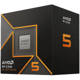 AMD CPU Desktop Ryzen 5 6/12T 9600 (5.2GHz,38MB,65W,AM5) box, with Wraith Stealth Cooler and Radeon Graphics