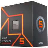 AMD CPU Desktop Ryzen 5 6C/12T 7400 (4.3GHz,22MB,65W,AM5) box, with Radeon Graphics and Wraith Stealth Cooler