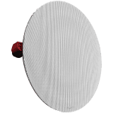 KLIPSCH PRO-180-RPC-LCR White 8" Cerametallic Woofer In-Ceiling LCR Speaker