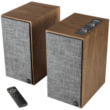 Klipsch The Fives, Powered Speakers, Walnut, Pair