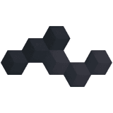 Beosound Shape 6-tile Wall Plate Black