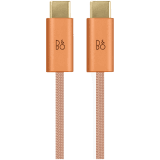 Beoplay H100 Charging Cable Fabric Sunset Apricot
