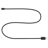 USB-C Cable Fabric Black Anthracite 2m