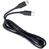JABRA EVOLVE2 USB Cable, USB-C to USB-C, 1.2m, Black