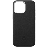 iPhone 16 Pro Leather Case Infinite Black
