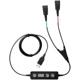 JABRA Link 265 USB with 2 QD Training cable with mute option