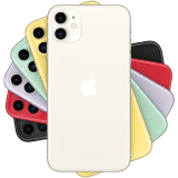 Smartphone APPLE iPhone 11 128GB White, Grade A+, Used
