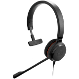 JABRA EVOLVE 30 II MS Mono USB Headband, Noise cancelling, USB and 3.5 connectivity
