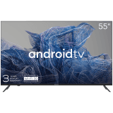 55', UHD, Google Android TV, Black, 3840x2160, 60 Hz, , 2x10W, 83 kWh/1000h , BT5, HDMI ports 4, 24 months