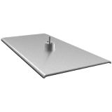 LOEWE Table Stand Cid Comfort 40-46 Alu Silver