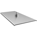 LOEWE Table Stand 40-48 Alu Silver