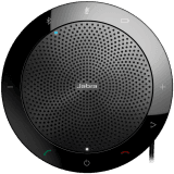 JABRA SPEAK 510 + Speakerphone for UC & BT plus Bundle LINK 370, , USB Conference solution, 360-degree-microphone, Plug&Play, mute and volume button, Wideband, Bluetooth (up to 100 meters).Version B: incl. Smart Button activated via JABRA Direct
