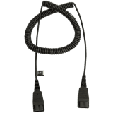 JABRA Extension cord, QD to QD, coiled, 0,5 - 2 meters