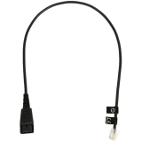 JABRA QD Cord to RJ10, straight, 0,5 meters, standard-allocation