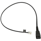 JABRA QD Cord to RJ10, straight, 0,5 meters, Siemens-allocation