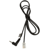 JABRA RJ10 Cord to 2,5mm pin plug, 1,0 meter; for Panasonic KX-T 7630, 7633, 7635 and e.g. GN9300, GN9120, GN Ellipse