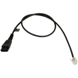 JABRA QD Cord to RJ45, straight, 0,5 meters; for Agfeo ST40