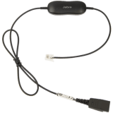 JABRA Smart Cord, QD to RJ9, straight, with 8-position switch configurator