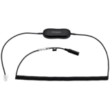 JABRA Desk phone cable for JABRA EVOLVE - RJ9 to 3,5 mm jack converter cable 2M.Desk phone compatibility Cisco models: