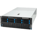 Asus 4U dual-socket GPU server, 4th Gen Intel Xeon CPU, 8 dual-slot GPUs, liquid cooling solution, 32 DIMM, 11 PCIe 5.0