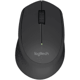LOGITECH M280 Wireless Mouse - BLACK