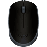 LOGITECH M171 Wireless Mouse - BLACK