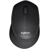 LOGITECH M330 Wireless Mouse - SILENT PLUS - BLACK
