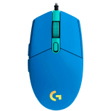 LOGITECH G102 LIGHTSYNC Corded Gaming Mouse - BLUE - USB - EER