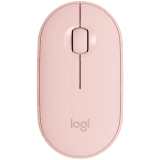 LOGITECH M350S Pebble 2 Bluetooth Mouse - TONAL ROSE