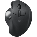 LOGITECH MX Ergo S Advanced Wireless Trackball - GRAPHITE - 2.4GHZ/BT - EMEA28-935 - EMEA