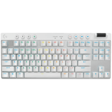 LOGITECH G PRO X TKL LIGHTSPEED Mechanical Gaming Keyboard - WHITE - US INT'L - TACTILE