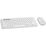 LOGITECH Pebble 2 Bluetooth Keyboard Combo - TONAL WHITE - US INT'L