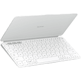 LOGITECH Keyboard Keys-To-Go 2, Portable, 18mm-pitch key, 1mm-travel scissor keys, Pale Grey for iPad, 8-pk