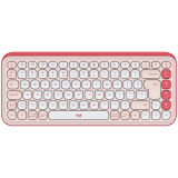 LOGITECH POP ICON KEYS - ROSE - US INT'L - BT  - INTNL-973