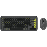 LOGITECH POP ICON COMBO - GRAPHITE - US INT'L - BT  - INTNL-973