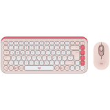 LOGITECH POP ICON COMBO - ROSE - US INT'L - BT  - INTNL-973