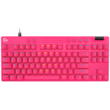 LOGITECH G PRO X TKL RAPID Gaming Keyboard - MAGENTA - US INT'L - USB - EMEA28i-935 - LINEAR