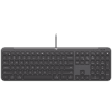 LOGITECH Signature Slim  K620 Wired Keyboard for Business - GRAPHITE - US INT'L - USB - N/A - INTNL-973 - USB-C