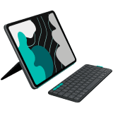 LOGITECH FLIP FOLIO - GRAPHITE - US - BT - INTNL-935OLD948 - IPAD PRO&AIR 13 INCH,PIZZA BOX