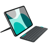 LOGITECH FLIP FOLIO - GRAPHITE - US - BT - INTNL-935OLD948 - IPAD PRO11&AIR11/5TH,PIZZA BOX