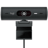 LOGITECH Brio 505 HD Webcam - GRAPHITE - USB - EMEA